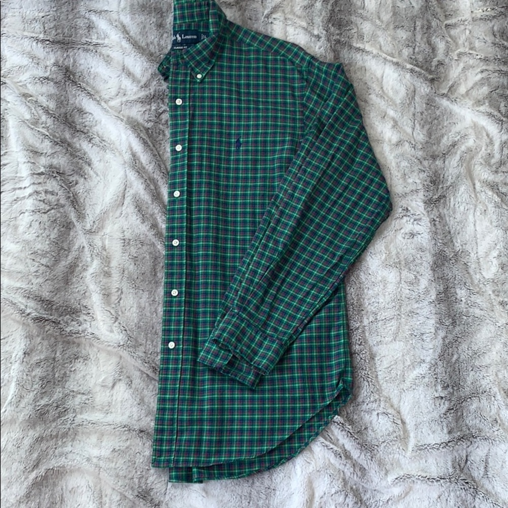Ralph Lauren Classic Fit Long Sleeve Button-Down
